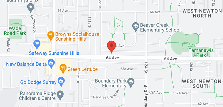 map of 12247 64 AVENUE